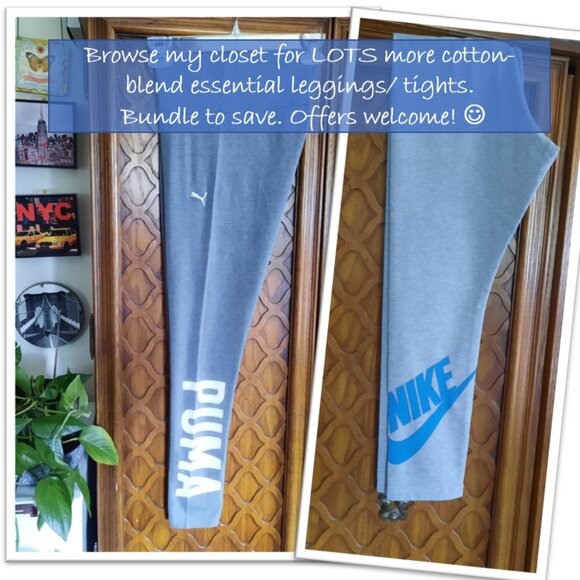 DKNY Sport Women's High Waist Full Length Logo Leggings - Size M, LOT of 2! - Picture 14 of 16